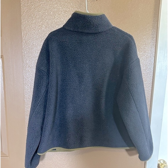 The North Face Women’s Cragmont Fleece. Navy/Green. Large. - Picture 5 of 7
